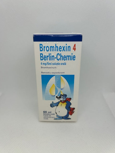 BROMHEXINE 4 Berlin-Chemie, SOLUTION 60ML